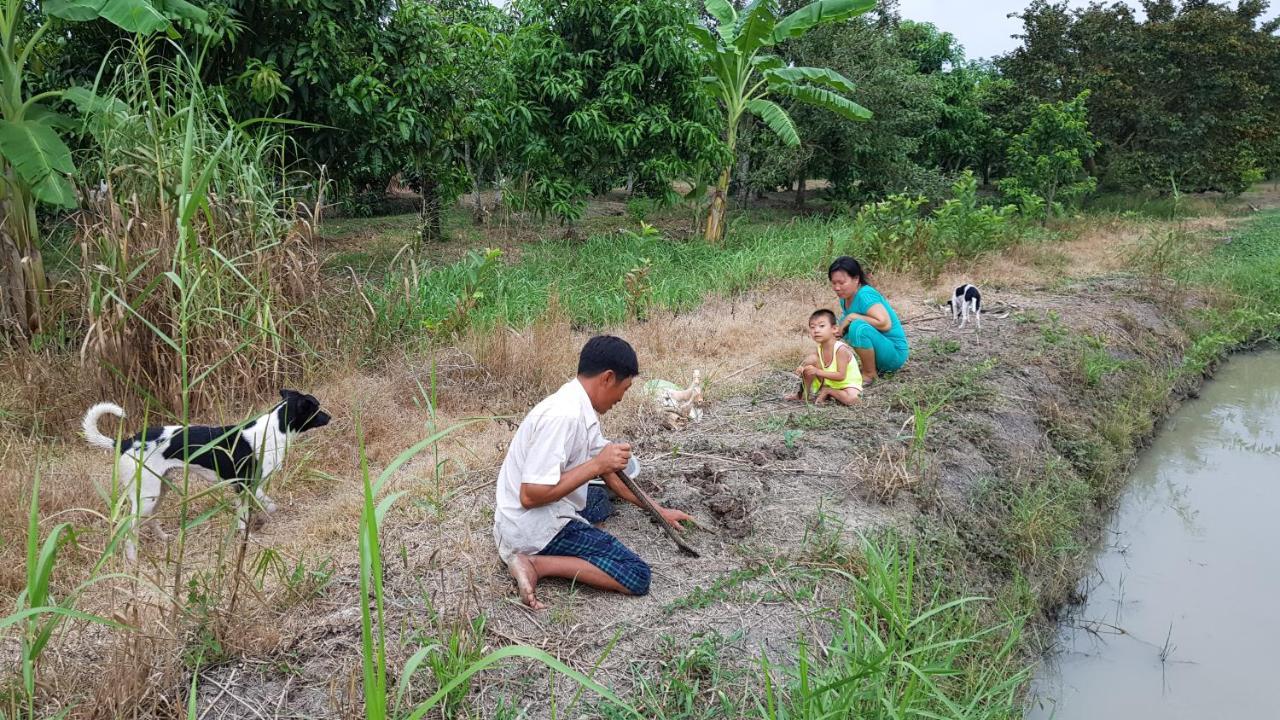 Mekong Delta Ricefield Bauernhof *